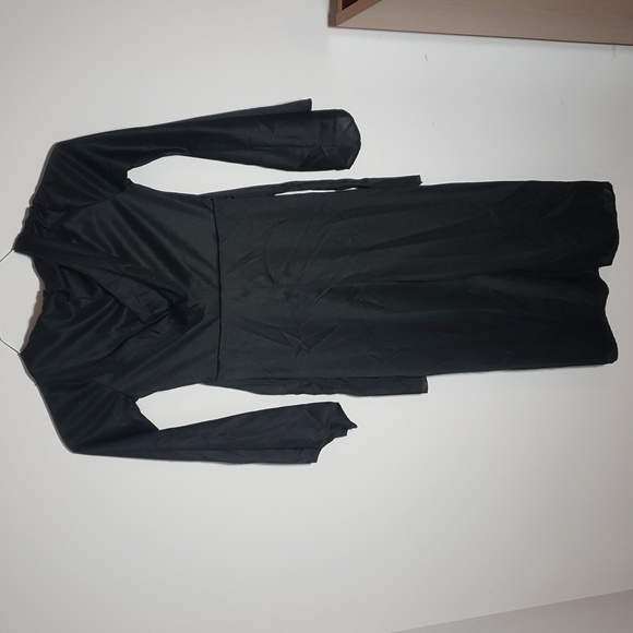 🛍Girls' black Halloween cape - Picture 2 of 5